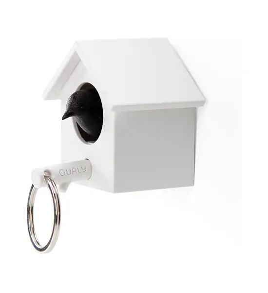 QUALY CUCKOO KEY RING WHBK 5.8X4X3.8 Оригинал