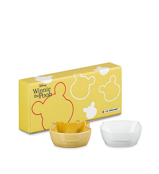 LE CREUSET Mini Dish Set 2 pcs Winnie The Pooh Yellow Оригинал