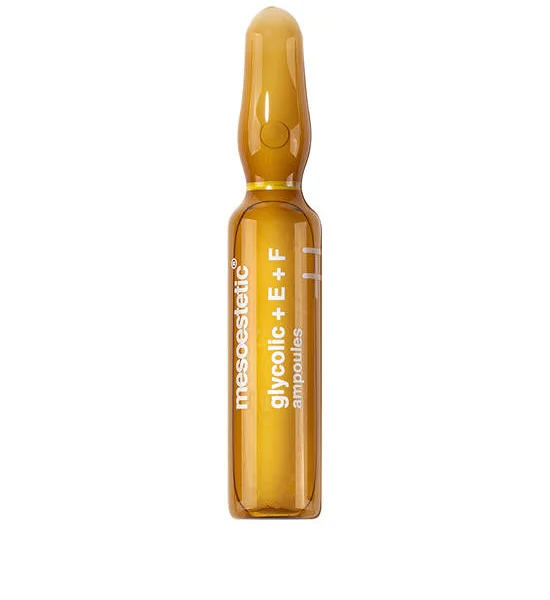 MESOESTETIC Skincare Glycolic + E + F Ampoules Оригинал