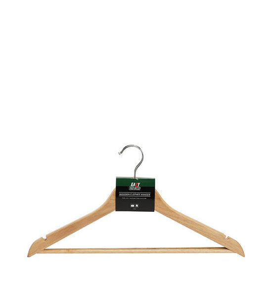 Eazy Clean Wooden Hangers Set of 3/44.5 cm Natural Оригинал