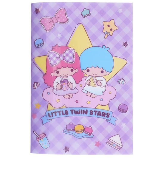 SANRIO Notebook A5 PP Cover Little Twin Star Multi-Color Оригинал