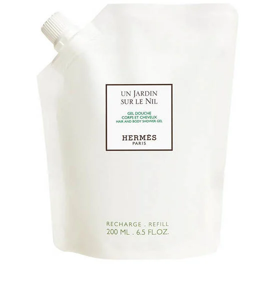 HERMÈS Un Jardin Sur Le Nil Hair And Body Shower Gel Refill 200 mL Оригинал