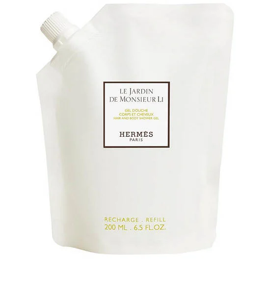 HERMÈS Le Jardin De Monsieur Li Hair And Body Shower Gel Refill 200 mL Оригинал