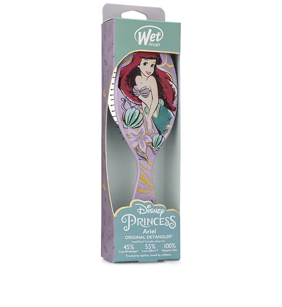 WET BRUSH Comb Disney Elegant Princess Ariel Purple Оригинал