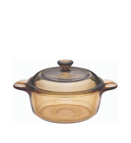 VISIONS Versa Pot/Fluted Casserole V01VS08CL Transparent 0.8 L Оригинал