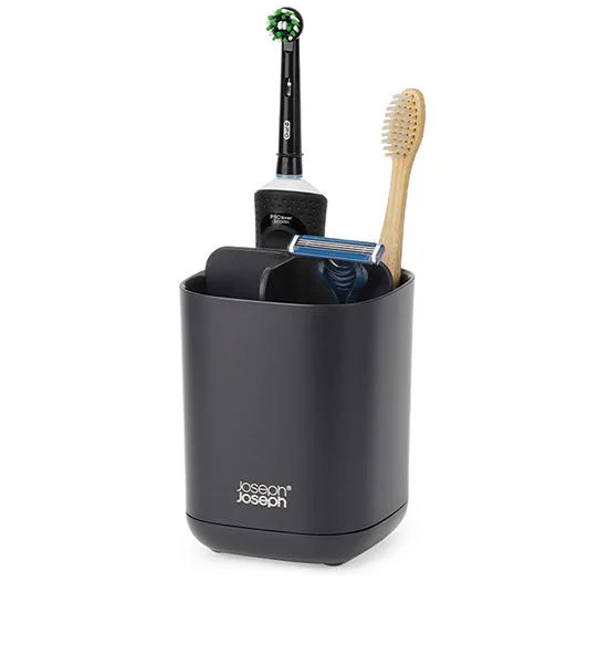 JOSEPH JOSEPH Toothbrush Caddy EasyStore Black Оригинал