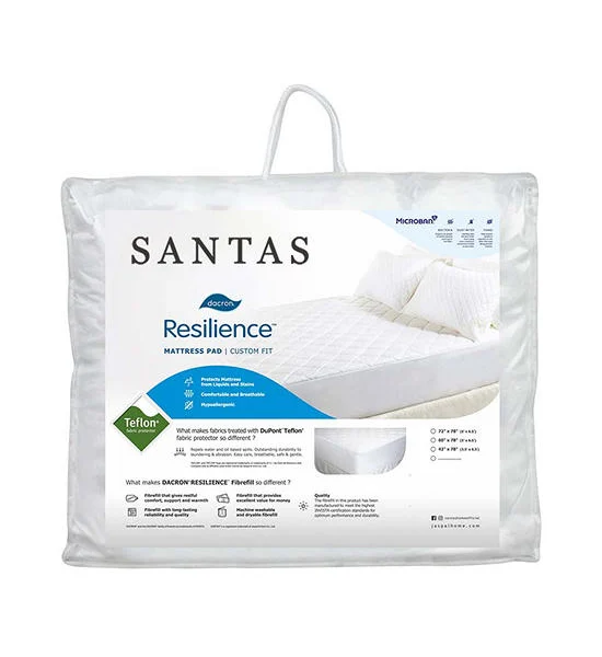 SANTAS Mattress Pad SAPDTEFMR060I White Оригинал