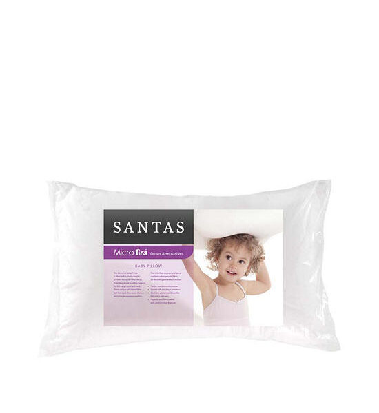 SANTAS Pillow Baby Micro Gel SAPBMG05WH12X20 White Оригинал
