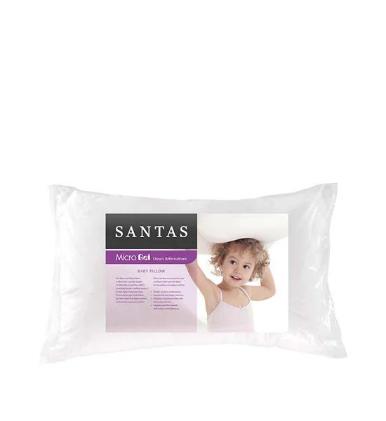 SANTAS Pillow Baby Micro Gel SAPBMG05WH12X20 White Оригинал