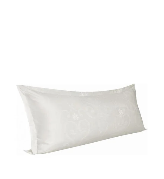 PASAYA Pillow Case Body 19X50 Inch Fleur De Lis Collection 650 Series SILVER BLUE Оригинал