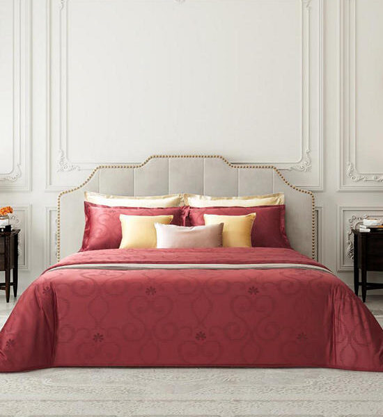 PASAYA Fitted Sheet Set 5 Ft 3 Pcs Fleur De Lis Collection 650 Series Оригинал