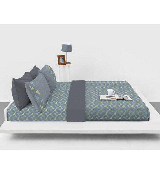 SANTAS Duvet Cover Cyberpop 6ft., (King Size) 1 Pcs. Grey Оригинал