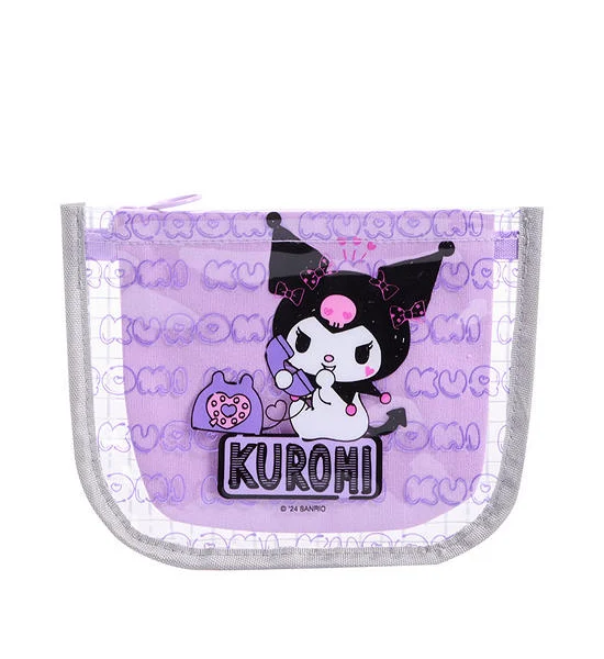 SANRIO Pouch Mesh VAC Kuromi Purple Оригинал