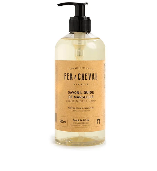 FER A CHEVAL Liquid Soap Marseille Fragrance Free 500 mL. Оригинал