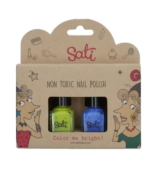 SATI Nail Polish for Kids NP012 Green Оригинал