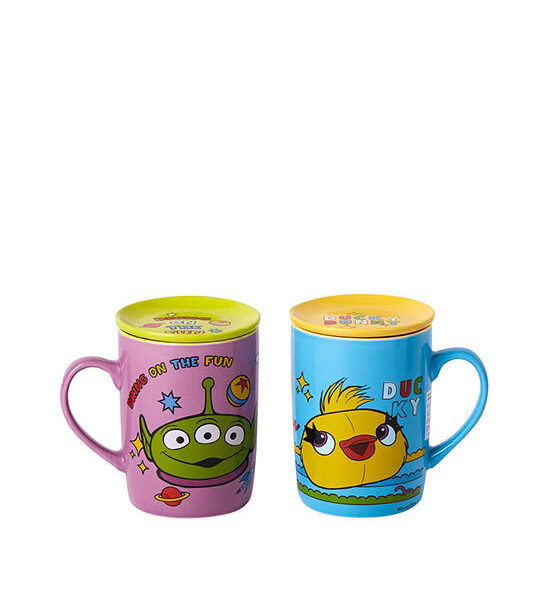 MINI MONO Mug with Lid 420 mL Toy Story Pattern Multi-Color Оригинал