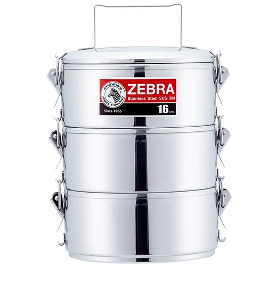 ZEBRA ปิ่นโต LOCK 16X3 Оригинал