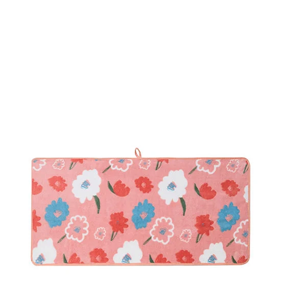 HAVEN Towels Nano Velvet Flower Print Cream Оригинал