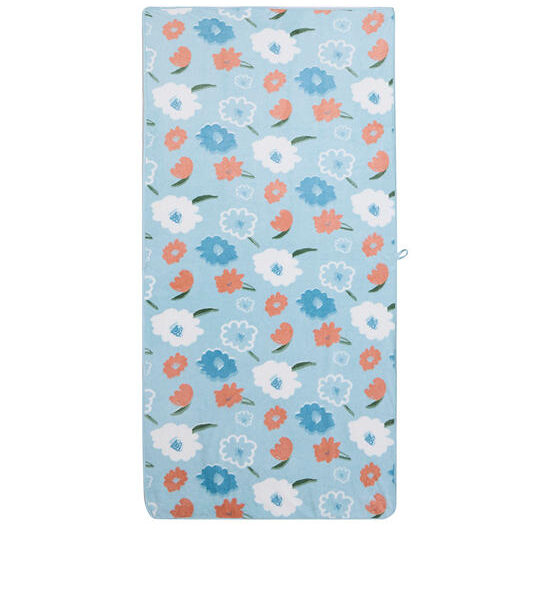 HAVEN Towels Nano Velvet Flower Print Blue Оригинал