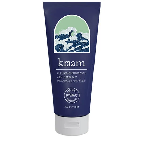 KRAAM Fleurs Moisturizing Body Butter (Hyaluronate & Rose Water) 200 g Оригинал