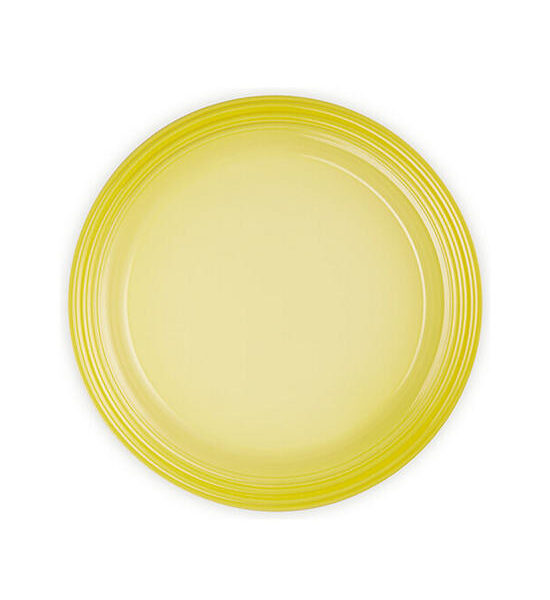 LE CREUSET Dinner Plate Soleil Vancouver 27 cm. Yellow Оригинал