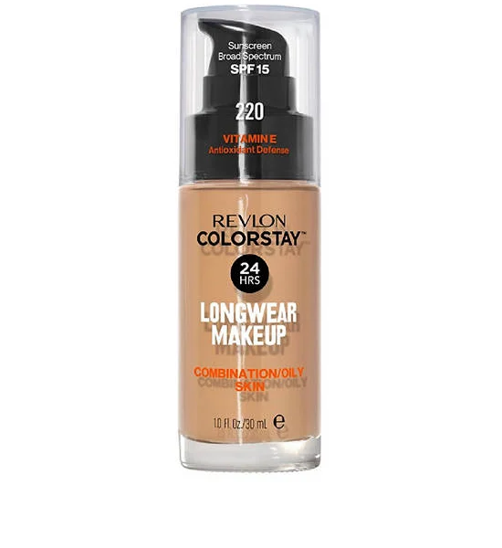 REVLON Colorstay Longwear Makeup Combination/Oily Skin SPF 15 30 mL Оригинал
