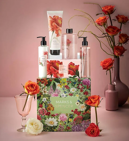 Marks & Spencer Gift Set Romantic Rose 2024 Size L Оригинал