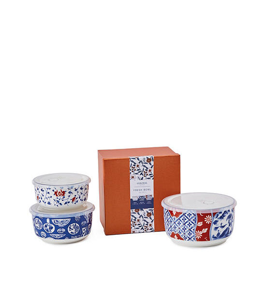 CENTRAL HOME Fresh Bowl Set 3 Pcs Blue Оригинал