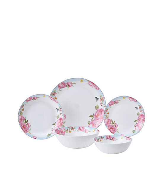 CENTRAL HOME Dinner Set Opal 5 Pcs Millie White Оригинал