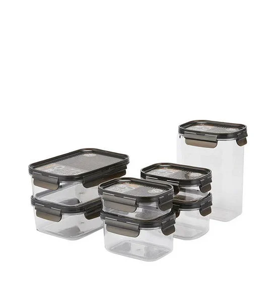 LOCKNLOCK Bisfree Modular Set 7 pcs. LBF404S7 Brown Оригинал