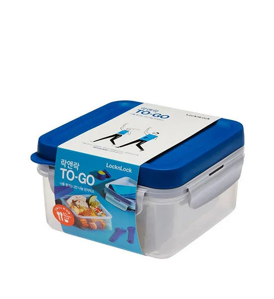 LOCKNLOCK To Go Food Storage HPL979LBLU 2 L Dark Blue Оригинал