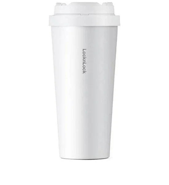 LOCKNLOCK Stainless Steel Water Bottle 550 ml. LHC3249WHT White Оригинал