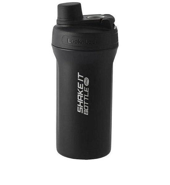 LOCKNLOCK Shake it! Pro stainless 650 mL LHC4276BLK Black Оригинал