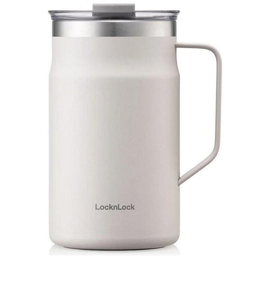 LOCKNLOCK Metro Mug 600 mL LHC4282IVY Ivory Оригинал
