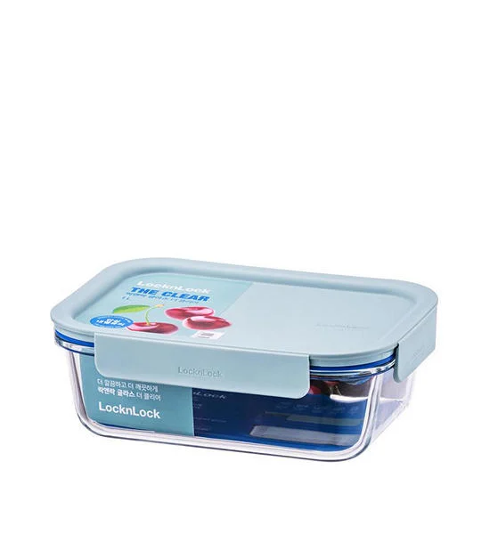 LOCKNLOCK Food Container The Clear Rectangle 1 L Mint Оригинал