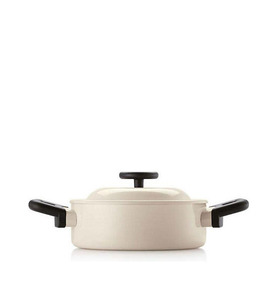 LOCKNLOCK หม้อสองหูสีขาวฝา LDE1207IH Оригинал