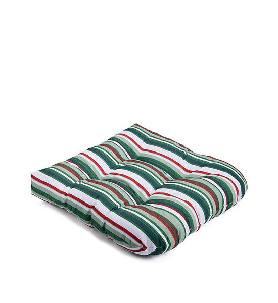 HAVEN Seat Cushion Polyester Stripe Print 50x48x7.5 cm Multi-Color Оригинал