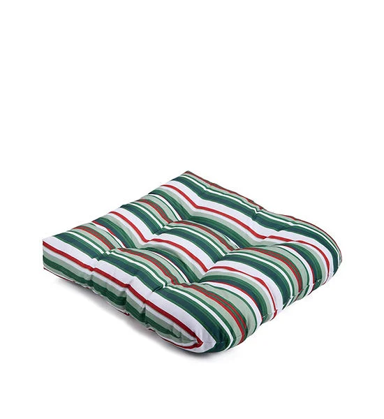 HAVEN Seat Cushion Polyester Stripe Print 50x48x7.5 cm Multi-Color Оригинал