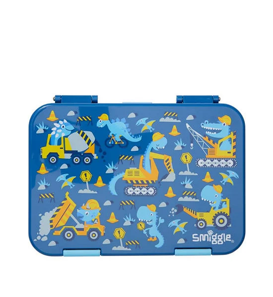 SMIGGLE Bento Lunchbox Big Dreams Medium Happy 758 mL Blue Оригинал
