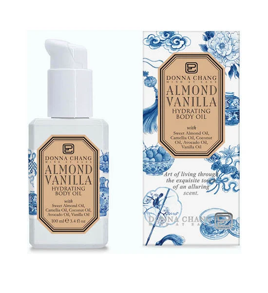 DONNA CHANG Hydrating Body Oil Almond Vanilla 100 mL Оригинал