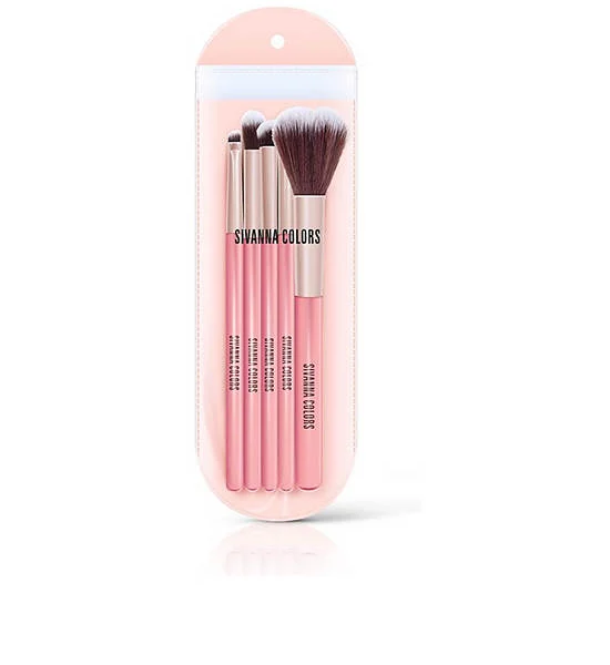 SIVANNA COLORS Brush Set 5 Pieces Perfect 57 g Peach color Оригинал