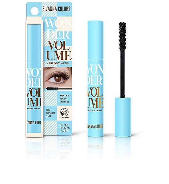 SIVANNA COLORS Mascara Wonder Volume Curling 7 g Black color Оригинал