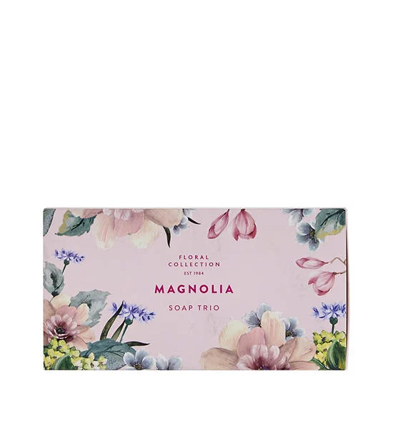 Marks & Spencer Soaps Pack 3 Pcs. Magnolia 225 g Оригинал