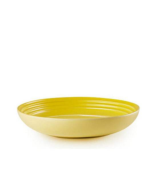 LE CREUSET Pasta Bowl Vancouver 22 cm MM -Ista 3A Box Soleil Yellow Оригинал