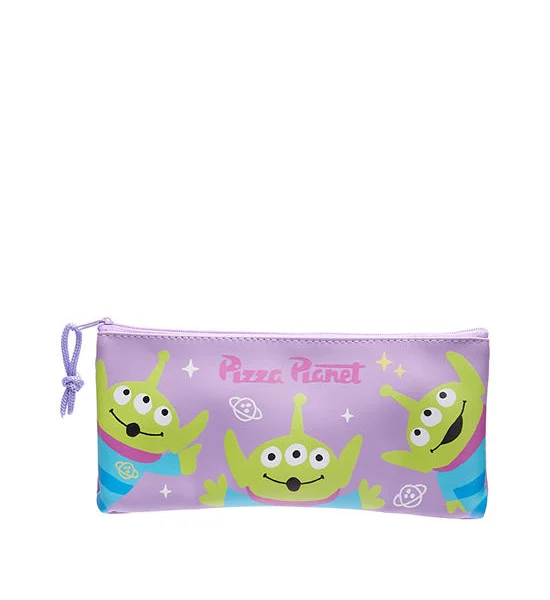 MINI MONO Unisex Pencil Pouch Aliens Pattern Green Оригинал