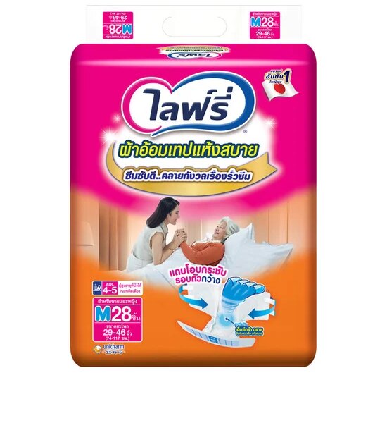 LIFREE Dry Comfort Tape Total 28 pcs/pack Size M Оригинал