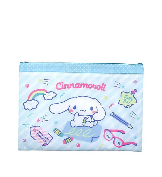 SANRIO Fabric Folder A4 Cinnamoroll Blue Оригинал