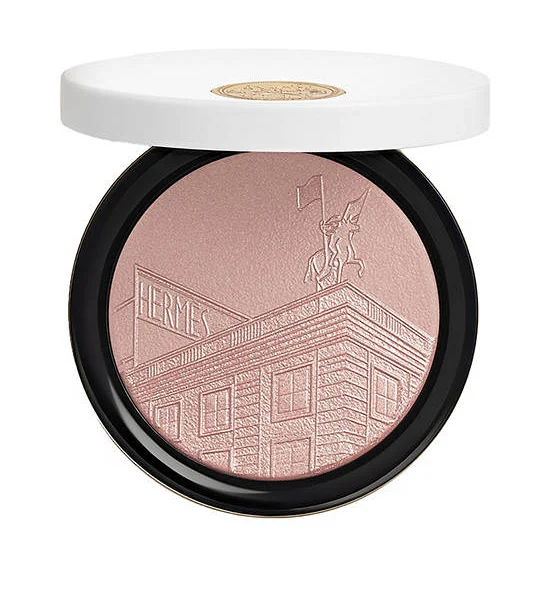HERMÈS 24 Faubourg, Face And Eye Illuminating Powder, Limited Edition 02 Or Rose Оригинал