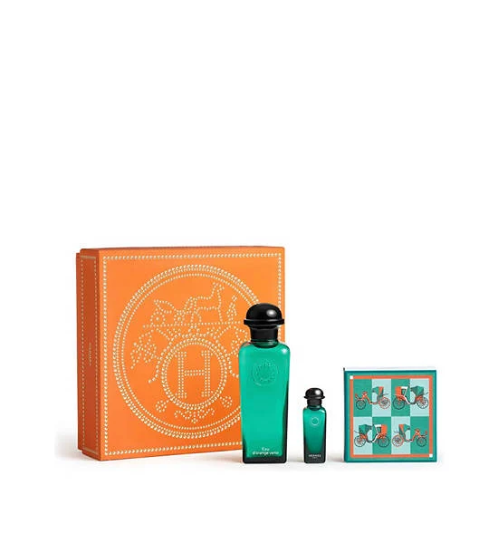 HERMÈS Unisex Fragrance Set Eau D'Orange Verte Eau De Cologne Оригинал
