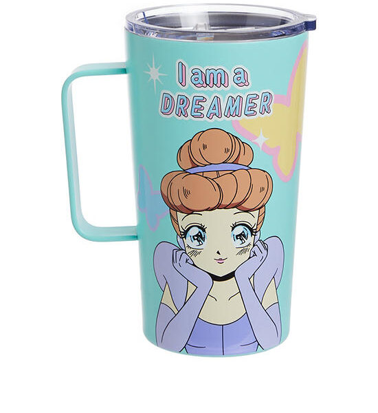 MINI MONO Mug Thermos Cinderella Pattern 500 mL Green Оригинал